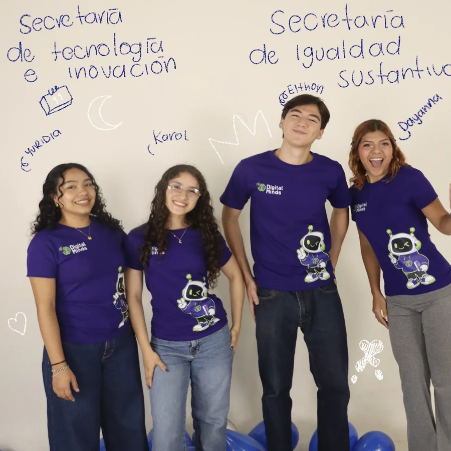 Integrantes de Secretaría de Tecnología e Innovación y Secretaría de Igualdad Sustantiva